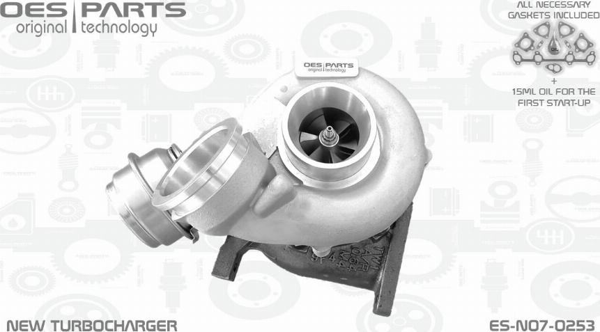 OES PARTS ES-N07-0253 - Kompresors, Turbopūte ps1.lv