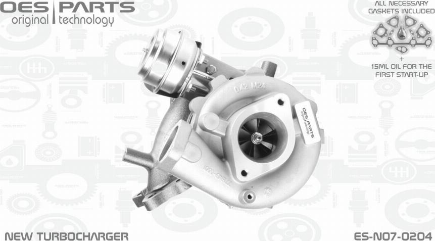 OES PARTS ES-N07-0204 - Kompresors, Turbopūte ps1.lv