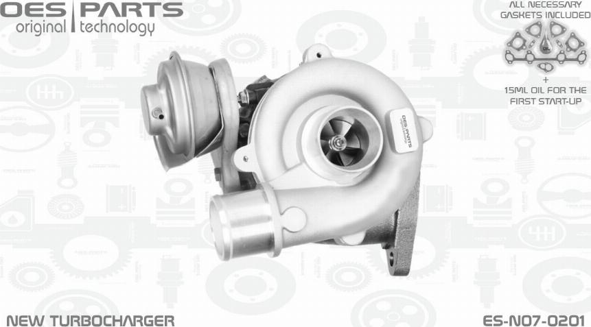 OES PARTS ES-N07-0201 - Kompresors, Turbopūte ps1.lv