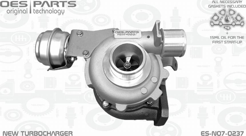 OES PARTS ES-N07-0237 - Kompresors, Turbopūte ps1.lv