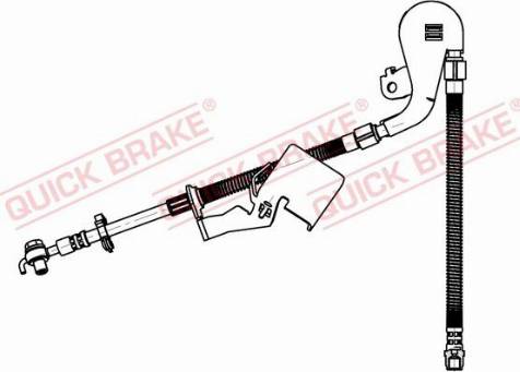 OJD Quick Brake 58.803X - Bremžu šļūtene ps1.lv