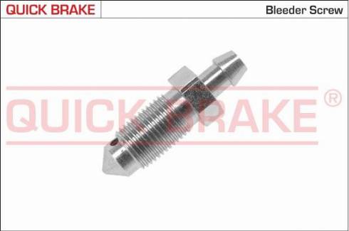 OJD Quick Brake 0019 - Atgaisošanas skrūve / ventilis, Riteņa bremžu cilindrs ps1.lv