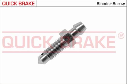 OJD Quick Brake 0088 - Atgaisošanas skrūve / ventilis, Riteņa bremžu cilindrs ps1.lv
