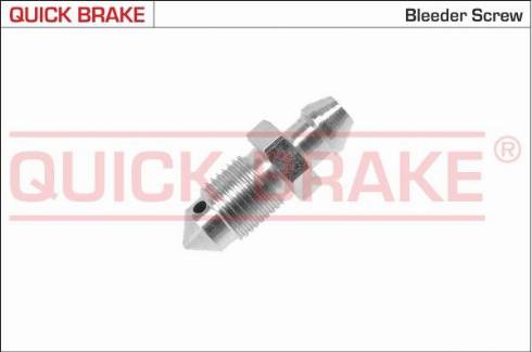 OJD Quick Brake 0039 - Atgaisošanas skrūve / ventilis, Riteņa bremžu cilindrs ps1.lv