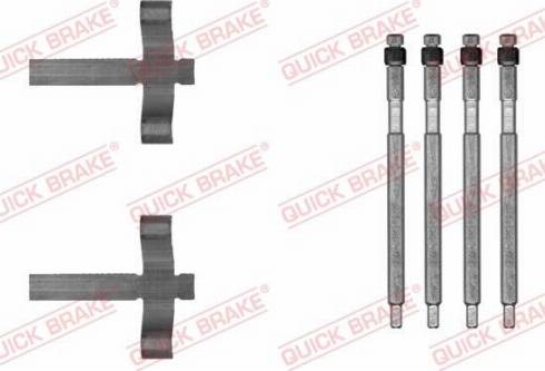 OJD Quick Brake 109-0059 - Piederumu komplekts, Disku bremžu uzlikas ps1.lv