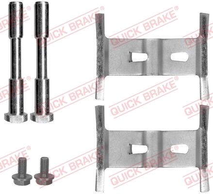 OJD Quick Brake 1091658 - Piederumu komplekts, Disku bremžu uzlikas ps1.lv