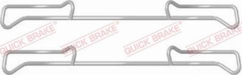 OJD Quick Brake 1091678 - Piederumu komplekts, Disku bremžu uzlikas ps1.lv