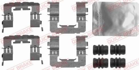 OJD Quick Brake 109-1891 - Piederumu komplekts, Disku bremžu uzlikas ps1.lv