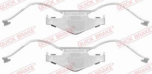 OJD Quick Brake 1091297 - Piederumu komplekts, Disku bremžu uzlikas ps1.lv