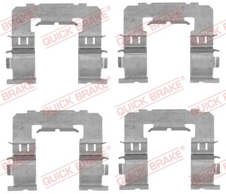 OJD Quick Brake 109-1742 - Piederumu komplekts, Disku bremžu uzlikas ps1.lv