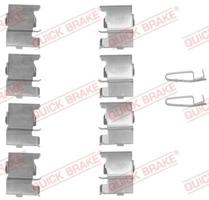 OJD Quick Brake 109-1775 - Piederumu komplekts, Disku bremžu uzlikas ps1.lv