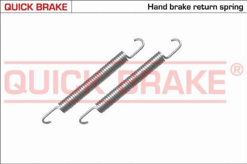 OJD Quick Brake 105-0480 - Piederumu komplekts, Stāvbremzes mehānisma bremžu loks ps1.lv