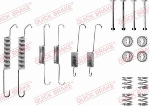 OJD Quick Brake 105-0590 - Piederumu komplekts, Bremžu loki ps1.lv