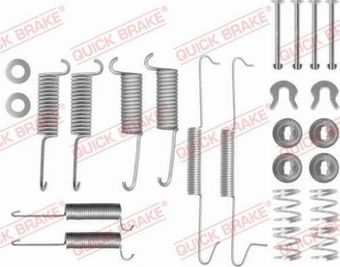 OJD Quick Brake 105-0571 - Piederumu komplekts, Bremžu loki ps1.lv