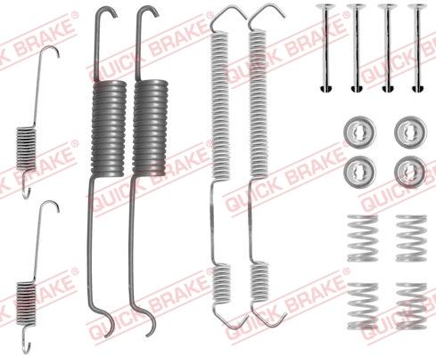 OJD Quick Brake 1050691 - Piederumu komplekts, Bremžu loki ps1.lv