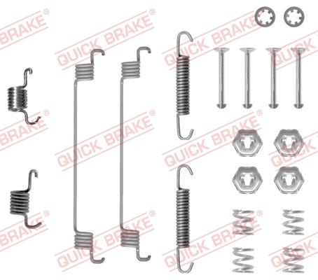 OJD Quick Brake 105-0651 - Piederumu komplekts, Bremžu loki ps1.lv