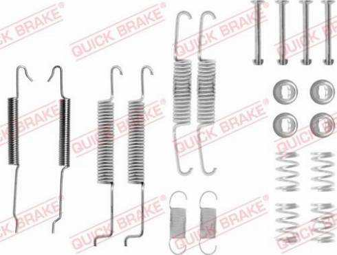 OJD Quick Brake 1050680 - Piederumu komplekts, Bremžu loki ps1.lv