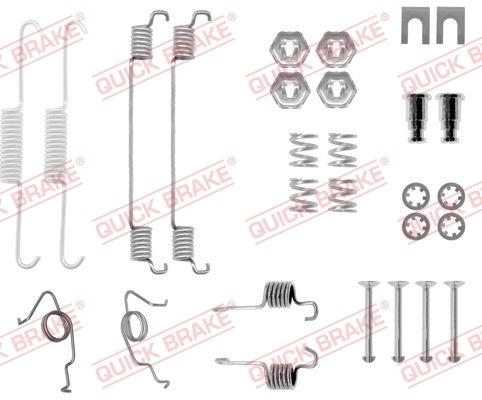 OJD Quick Brake 105-0626 - Piederumu komplekts, Bremžu loki ps1.lv