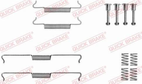 OJD Quick Brake 105-0041 - Piederumu komplekts, Stāvbremzes mehānisma bremžu loks ps1.lv