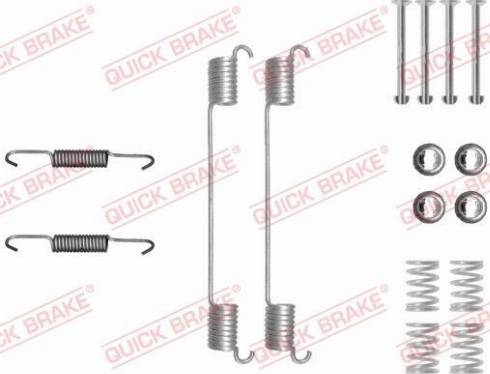 OJD Quick Brake 105-0048 - Piederumu komplekts, Bremžu loki ps1.lv