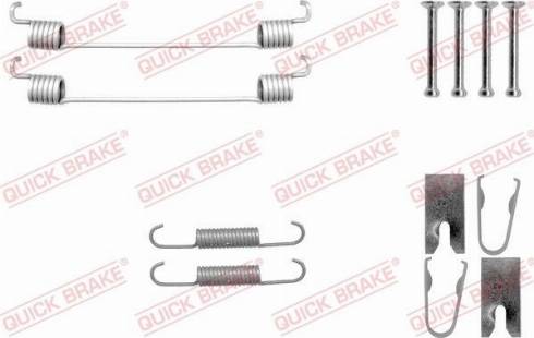 OJD Quick Brake 105-0042 - Piederumu komplekts, Bremžu loki ps1.lv