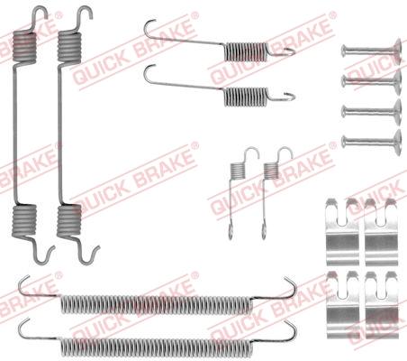 OJD Quick Brake 105-0029 - Piederumu komplekts, Bremžu loki ps1.lv