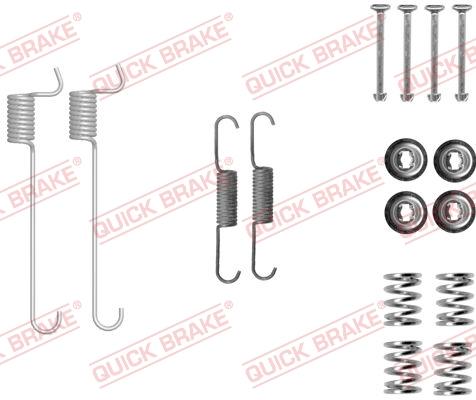 OJD Quick Brake 105-0848 - Piederumu komplekts, Stāvbremzes mehānisma bremžu loks ps1.lv