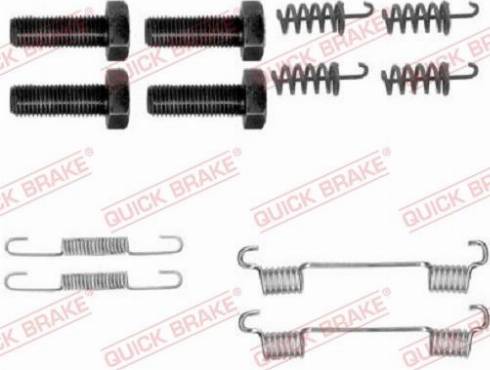 OJD Quick Brake 1050865 - Piederumu komplekts, Stāvbremzes mehānisma bremžu loks ps1.lv