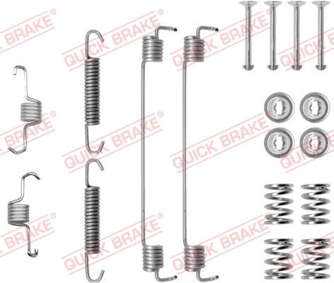 OJD Quick Brake 1050819 - Piederumu komplekts, Bremžu loki ps1.lv