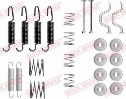 OJD Quick Brake 1050816 - Piederumu komplekts, Stāvbremzes mehānisma bremžu loks ps1.lv