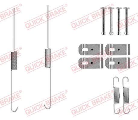 OJD Quick Brake 105-0888 - Piederumu komplekts, Bremžu loki ps1.lv