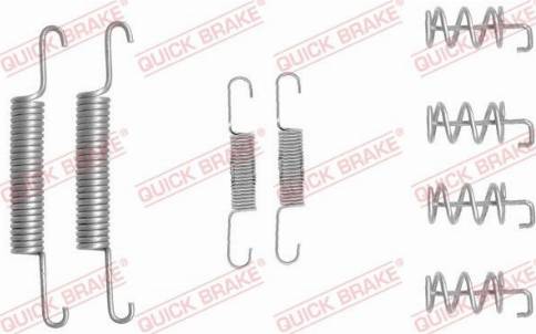 OJD Quick Brake 1050831 - Piederumu komplekts, Stāvbremzes mehānisma bremžu loks ps1.lv