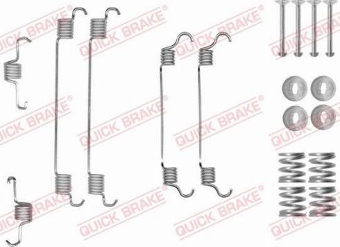 OJD Quick Brake 1050820 - Piederumu komplekts, Bremžu loki ps1.lv