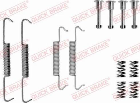 OJD Quick Brake 1050793 - Piederumu komplekts, Stāvbremzes mehānisma bremžu loks ps1.lv