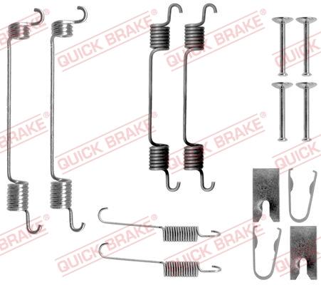 OJD Quick Brake 1050797 - Piederumu komplekts, Bremžu loki ps1.lv