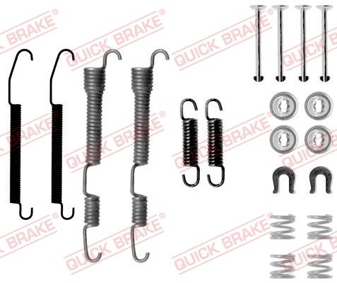 OJD Quick Brake 105-0761 - Piederumu komplekts, Bremžu loki ps1.lv