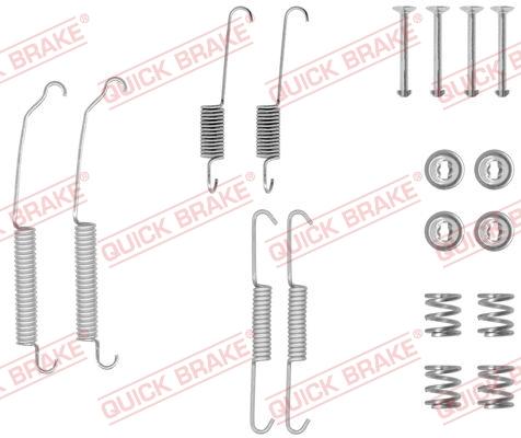 OJD Quick Brake 105-0701 - Piederumu komplekts, Bremžu loki ps1.lv