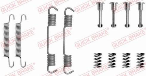 OJD Quick Brake 1050708 - Piederumu komplekts, Stāvbremzes mehānisma bremžu loks ps1.lv