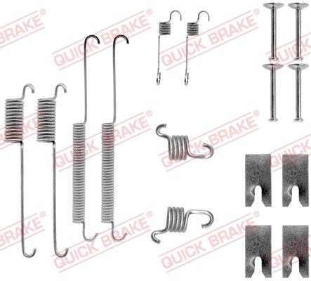 OJD Quick Brake 1050732 - Piederumu komplekts, Bremžu loki ps1.lv