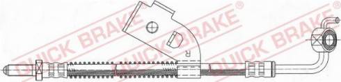 OJD Quick Brake 70.902 - Bremžu šļūtene ps1.lv