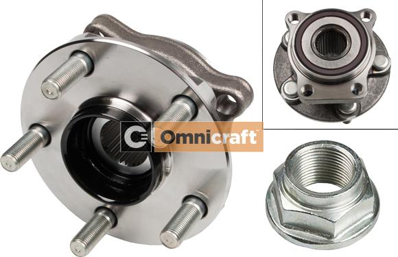 Omnicraft 2466606 - Riteņa rumbas gultņa komplekts ps1.lv