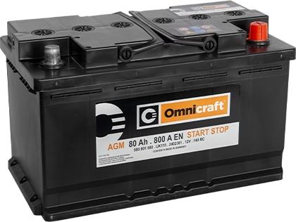 Omnicraft 2402381 - Startera akumulatoru baterija ps1.lv