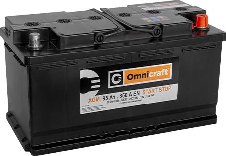 Omnicraft 2402383 - Startera akumulatoru baterija ps1.lv