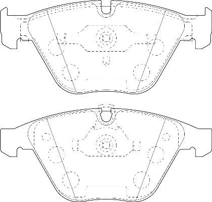 Omnicraft 2134946 - Bremžu uzliku kompl., Disku bremzes ps1.lv