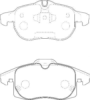 Omnicraft 2134910 - Bremžu uzliku kompl., Disku bremzes ps1.lv