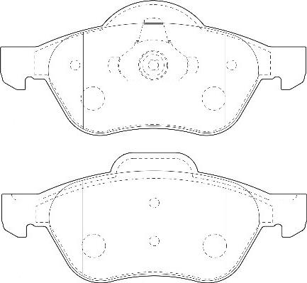 Omnicraft 2134874 - Bremžu uzliku kompl., Disku bremzes ps1.lv