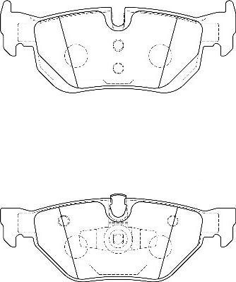 Omnicraft 2135593 - Bremžu uzliku kompl., Disku bremzes ps1.lv