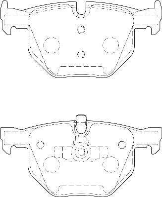 Omnicraft 2135683 - Bremžu uzliku kompl., Disku bremzes ps1.lv