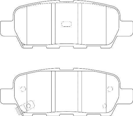 Omnicraft 2135624 - Bremžu uzliku kompl., Disku bremzes ps1.lv