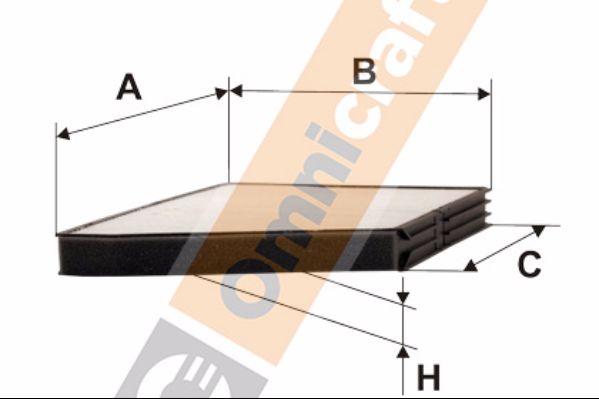 Omnicraft 2135440 - Filtrs, Salona telpas gaiss ps1.lv